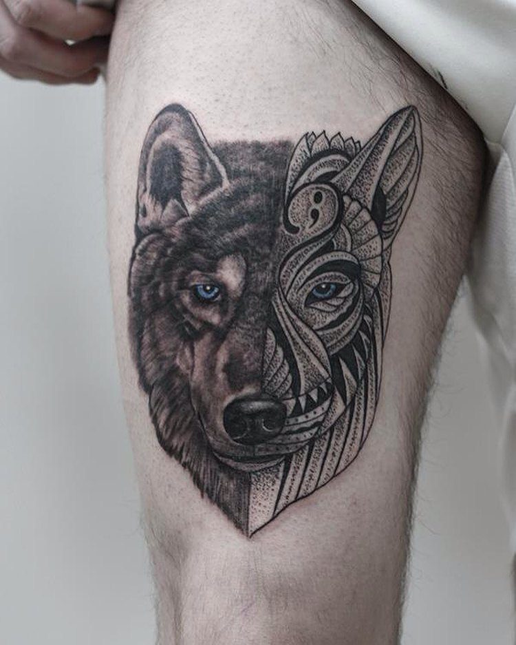 Realistic Geometric Wolf