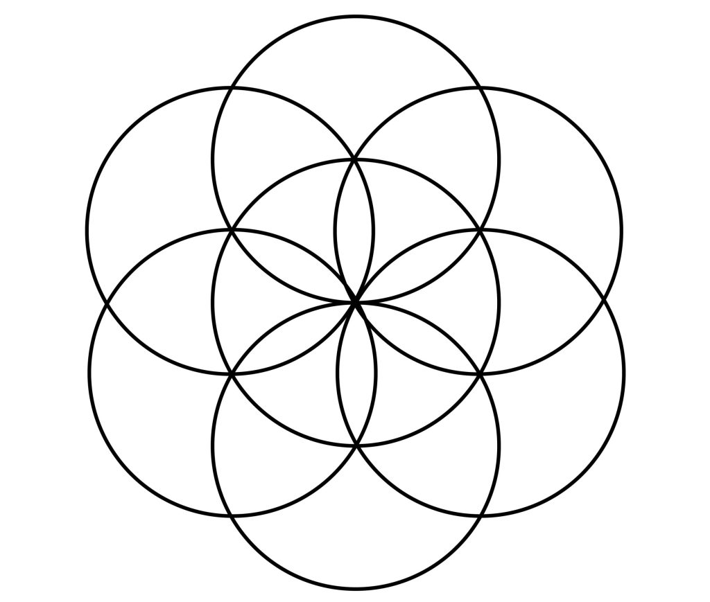 Thinking of Getting a Sacred Geometry Tattoo? 5 Seed of Life geometric tattoo design