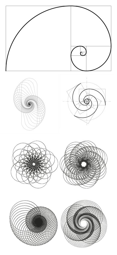 Thinking of Getting a Sacred Geometry Tattoo? 10 Spiral inspired geometric tattoo design